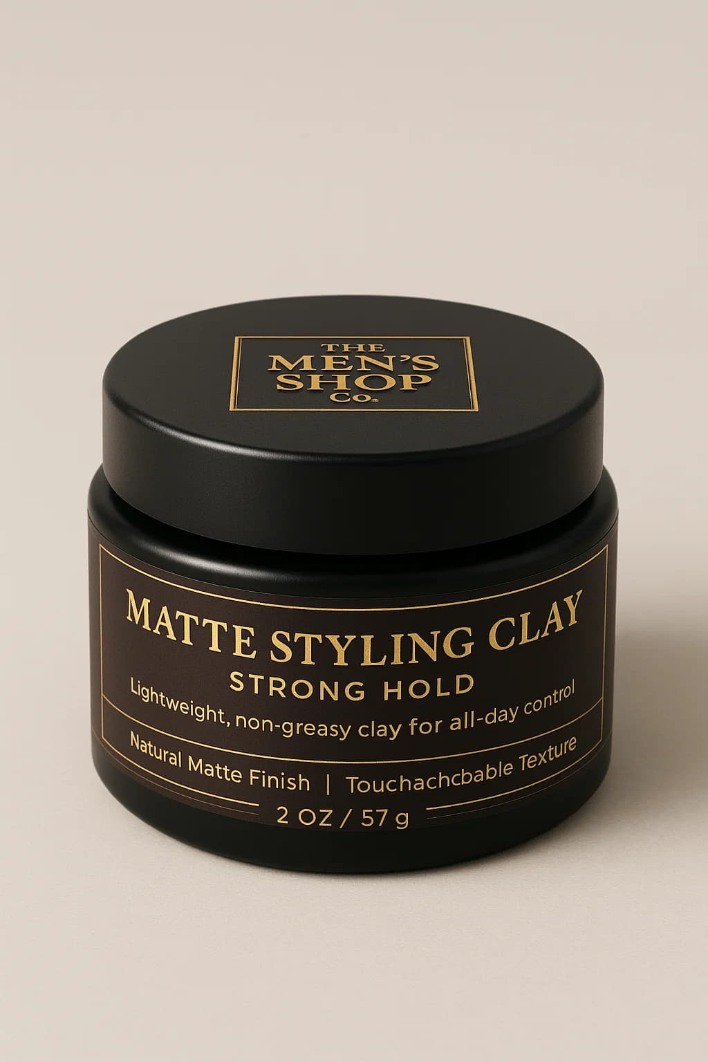Matte Styling Clay (Strong Hold) | The Men’s Shop Co.